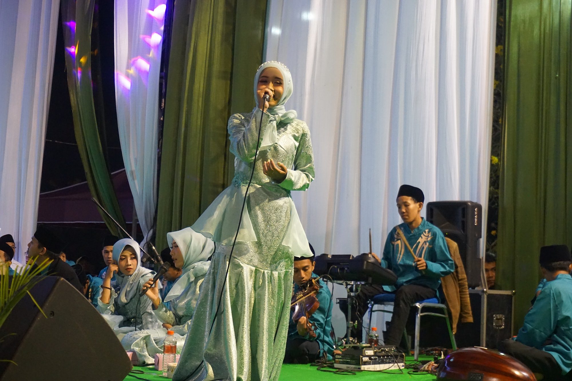 Kemeriahan Mengaji Indonesia Bersama UKM Seni Religius