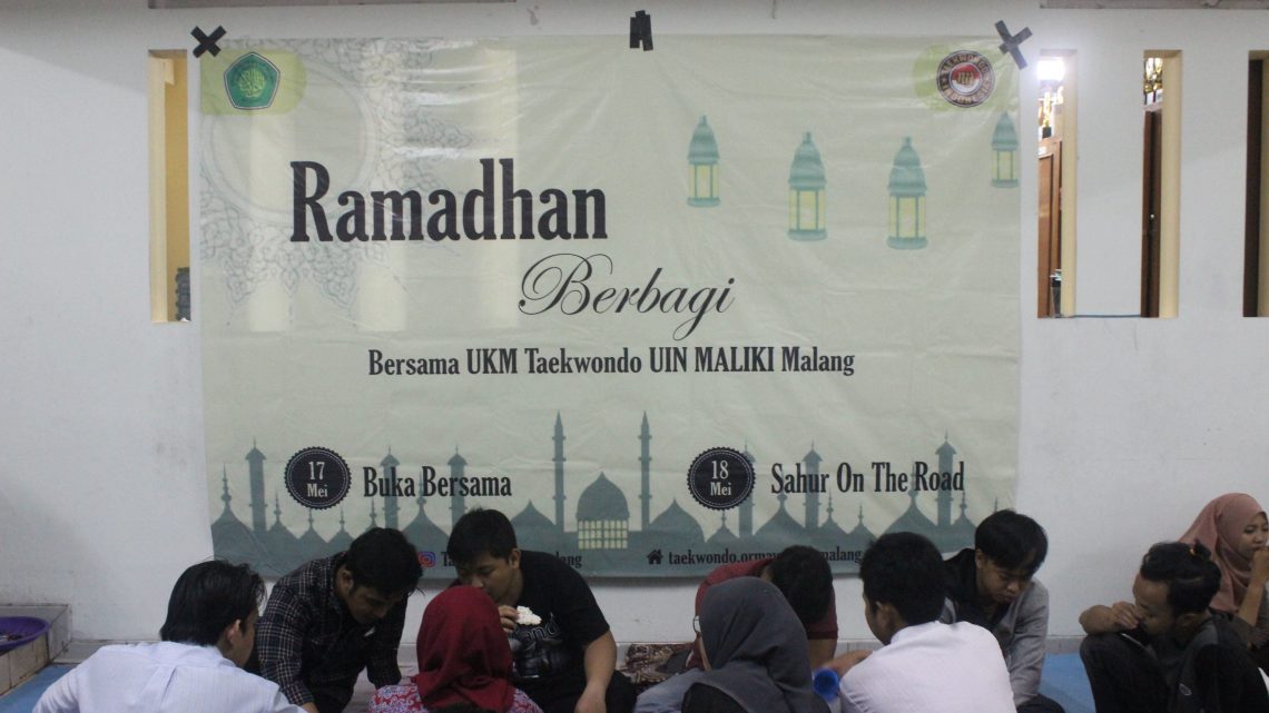 Ramadhan Berbagi bersama UKM Taekwondo UIN MALIKI Malang